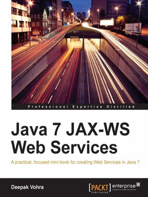cover image of Java 7 JAX-WS Web Services